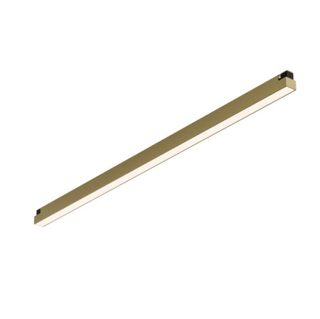 Светильник для трека SHINE LINEAR со светодиодом L601хW19хH27 48В DC 24Вт RA=90 3000К IP20 сатинированная латунь алюм.  DK5752-SB