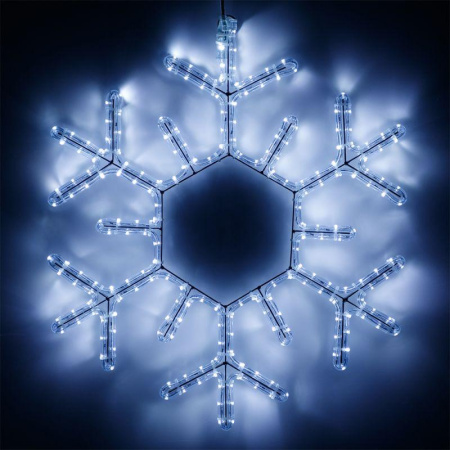 Фигура ARD-SNOWFLAKE-M5-600x600-216LED White (230В 15Вт) (IP65)  025308