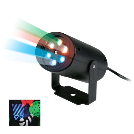 Светильник-проектор ULI-Q306 4Вт/RGB BLACK XMAS  UL-00001188