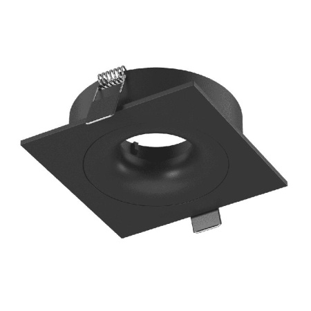 Корпус светильника COMBO-2S1-BL IP20 потолочн. встраив. наклон.-поворотн. черн.  00-00004155