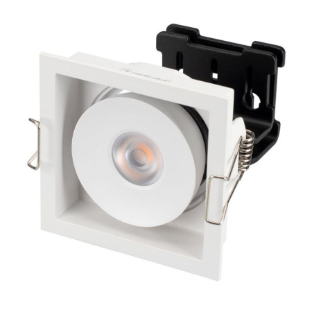 Светильник CL-SIMPLE-S80x80-9W Day4000 WH 45 deg IP20 металл 3 года  028148
