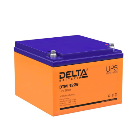 Аккумулятор UPS 12В 26А.ч  DTM 1226