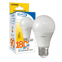 Лампа светодиодная A60 20Вт E27 2700К тепл. бел.  1807