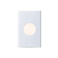 Накладка розетки 1-м Anam Zunis бел. 7101 61