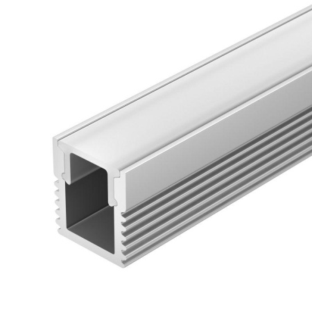 Профиль с экраном SL-MINI-8-2000 ANOD+OPAL 2м алюм.  036832
