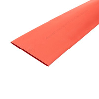 Трубка термоусадочная 60.0/30.0мм красн. 1м (уп.10шт)  25-0064