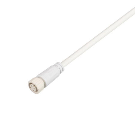 Коннектор питания ARL-MOONLIGHT-SPI/DMX-CON-POWER-FEMALE-WH IP67 пластик 3 года  031468