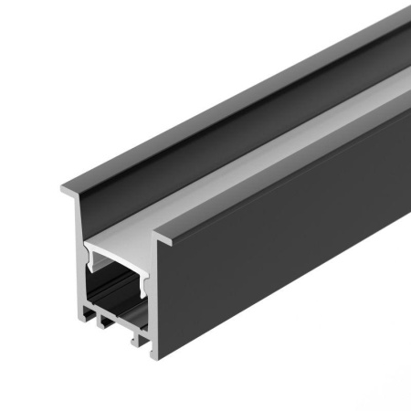 Профиль SL-COMFORT-2322-F-2000 ANOD BLACK 2м алюм.  031771