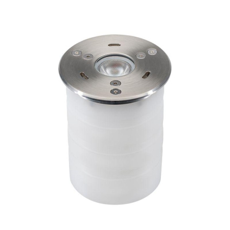 Светильник KT-AQUA-R85-7W Warm3000 (SL 25 deg 12В) (IP68 металл)  024938