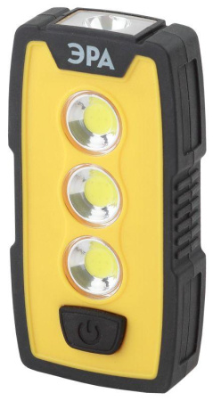 Фонарь RB-802 рабочий «Практик» 6Вт COB+1Вт LED пласт.3хААА IP65 крючок магнит  Б0029180