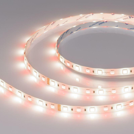 Лента светодиодная RTW-SE-B60-10mm 24V RGBW-White 14.4Вт/м IP65 5060 открыт. (уп.5м)  034184