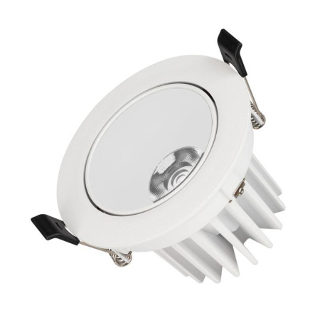 Светильник светодиодный MS-FORECAST-BUILT-TURN-R102-12W Warm3000 (WH-WH 32 deg 230В) IP20 металл  037188(1)