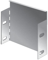 Заглушка для лотка H100х400 HDZ  CLP1Z-100-400-M-HDZ