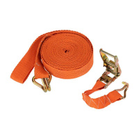 Стяжка для груза 5х0.038м багажная с крюками с храповым механизмом  80-0241