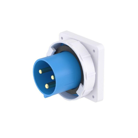 Вилка скрыт. уст. прямая 125А 2P+E 250В IP67  DIS24612593