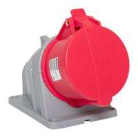 Розетка стационарная наружная 125 3Р+РЕ+N 32А 380В IP44 PROxima  ps-125-32-380-PRO