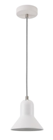 Светильник подвесной PL-602S C01 Rome 1х E27 40Вт 230 бел.  14554