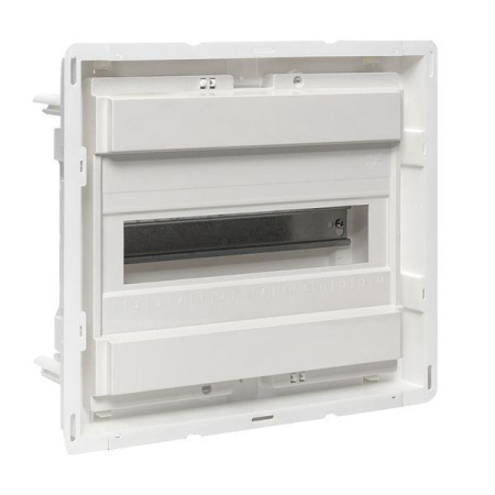 Основание силового щита Nova с DIN-рейками 12мод. IP41 PROxima  nv-pbase-12