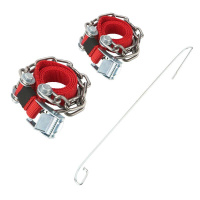 Комплект цепи (браслеты) противоскольжения для легковых авто (колеса 165-205мм) (уп.2шт)  07-7021