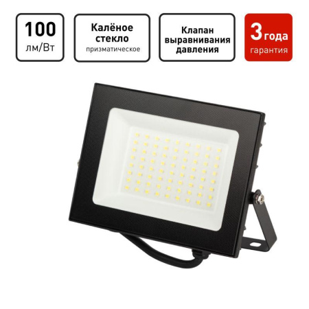 Прожектор светодиодный PRO LPR-062-0-65K-050 50Вт 6500К 5000лм IP65 призма  Б0064625