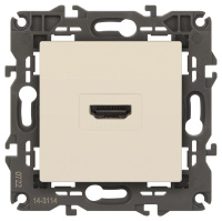 Розетка 14-3114-02 HDMI Elegance сл. кость ЭРА Б0034333