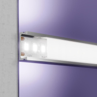 Лента светодиодная 24В 2835 20Вт/м 6000К IP20 (уп.5м)  10156