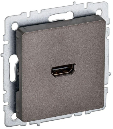Розетка СП BRITE HDMI РHDMI-0-БрТБ механизм бронза  BR-H10-K45