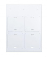 Маркировка для кабеля квадрат 55/55 (уп.40шт)  CIC55554SQW