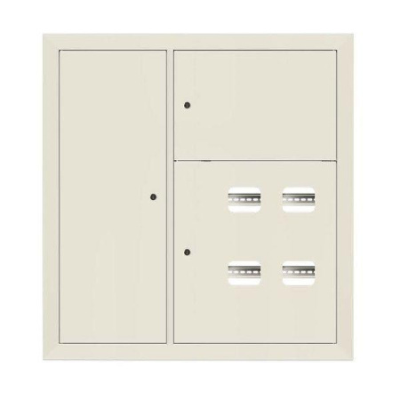 Щит этажный 4кв. слаботочка слева RAL9002 (1000х950х150) PROxima  mb29-v-4z-ral9002