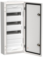 Корпус металлический ЩРн-48 (1х48) 710х310х140 IP54 бел. (одна дверь) TITAN 5  TI5-50-N-048-54