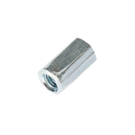 Гайка для шпильки удлиненная М6 1.0х10х18 (уп.20шт)  KR-01-3541-002