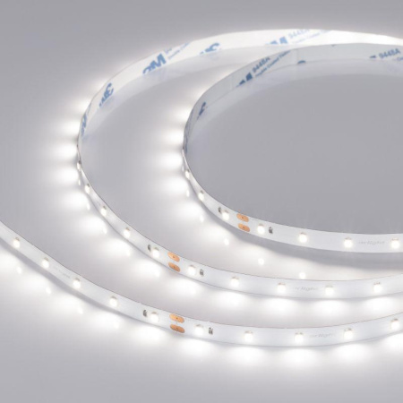 Лента светодиодная NT-A60-8mm 24V White 6000К 4.8Вт/м IP20 3528 открыт. (уп.5м)  033520
