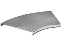 Крышка на угол CPO 45 горизонтальный 45град. осн.600 цинк-ламельная в компл. с метизами и пластинами PTCE  38028KZL