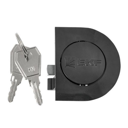 Замок пластиковый черный 30/32-16/13 IP31 PROxima  lock-shrn-ip31