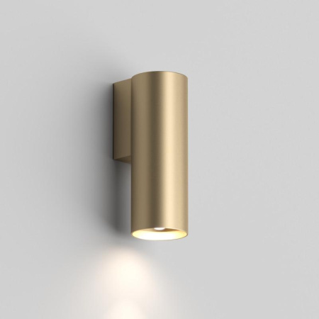 Светильник настенный IP20 до 15Вт LED GU10 матов. зол. алюм.  DK5021-SG