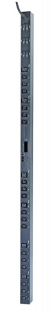 Блок распределения питания PRO 0U коммут/монит 32/400 3ф 18 C13+6 C19 IEC 309 32 A 3P+N+PE шнур 3м  60A-67-66-24BL