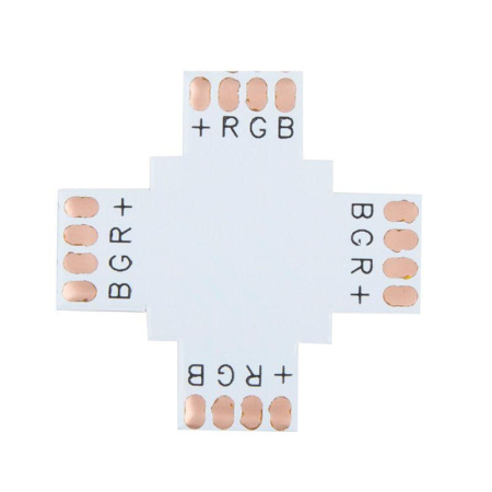 Плата соединительная (X) для RGB LED лент 10мм  144-129