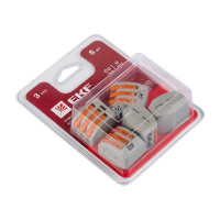 Клемма строительно-монтажная СМК 222-413 (блист.5шт)  plc-smk-413b