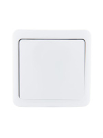 Выключатель 1-кл. 1п ОП Viola 10А IP20 бел.  751-0200-100