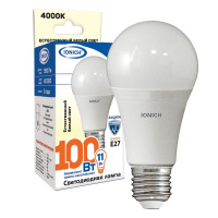 Лампа светодиодная ILED-SMD2835-A60-11-990-220-4-E27  1562