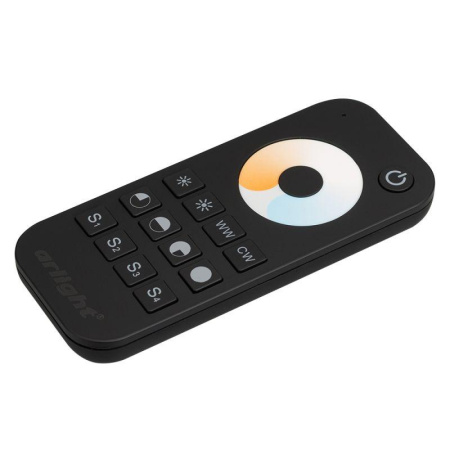 Пульт SMART-R34-MIX Black (1 зона 2.4G) (IP20 пластик)  025032