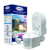 Датчик движения настенный 11м 1200Вт 7мин бел.  2203 Датчик движения настенный 11м 1200Вт 7мин бел.  2203