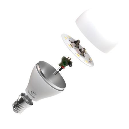 Лампа светодиодная RS G45 E14 6W 220-240V 2700К 6Вт 600лм Ra90 шар  15010445050