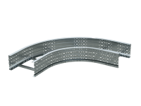 Угол для лестн. лотка горизонтальный 90град. 200х100 R-660 гор. цинк  ULD612HDZ
