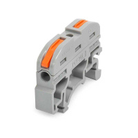 Клемма проходная СМК 222-2411 на DIN-рейку  87640 Клемма проходная СМК 222-2411 на DIN-рейку  87640