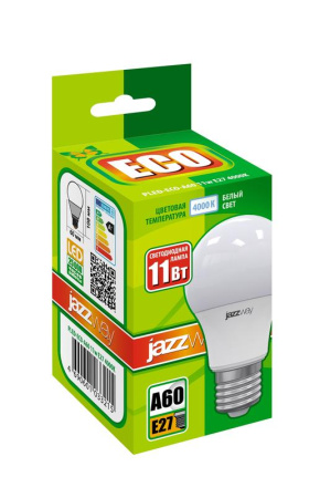 Лампа светодиодная PLED-ECO 11Вт A60 грушевидная 4000К нейтр. бел. E27 840лм 220В  1033215