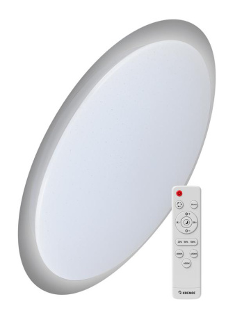 Светильник светодиодный PREMIUM GALAXY 120Вт 230В 3000-6500К 9600лм IP40 560х85мм настенно-потолочный управляемый с пультом ДУ  KSGala120W