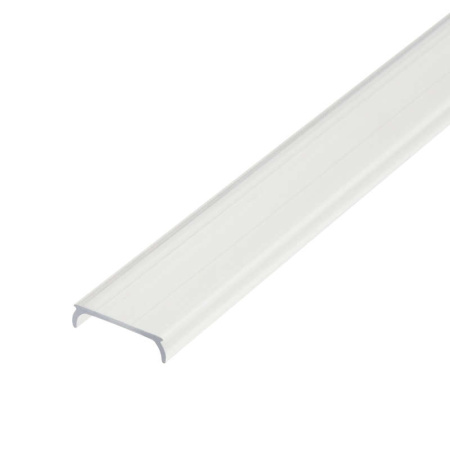 Рассеиватель UFE-R08 CLEAR 200 POLYBAG для алюм. профиля прозр. пластик. (дл.2м)  UL-00000616