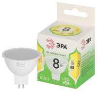 Лампа светодиодная GREEN LINE MR16-8W-830-GU5.3 GL GU5.3 8Вт софит свет тепл.  Б0067082