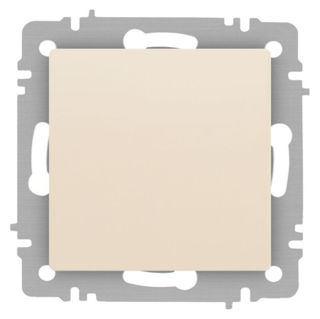 Кнопка Accent 6-109-02 10А-250В IP20 СУ сл. кость  Б0063606